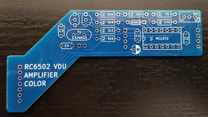 🇬🇧 RC6502 VDU Color Amplifier PCB for Apple I Replica RC6502 - Picture 1 of 1