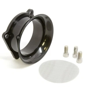 Black Velocity Stack for Harley Sportster Dyna Softail CV Carb 1988-2006 - Bild 1 von 3