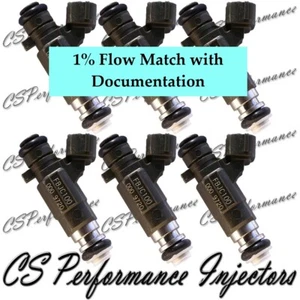 1% Flow Match Jecs Fuel Injectors FBJC100 for 00-05 Infiniti Nissan 3.0 3.5 V6 - Bild 1 von 9