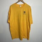 Vintage Gildan Shirt Mens XXL UPS Short Sleeve Cotton Yellow 20000 Club