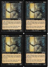 MTG: CAT BURGLAR Exodus COMMON; played, Excellent condition x4