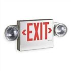 NEW COOPER LPX7DH LED DUAL EMERGENCY EXIT LIGHT COMMERCIAL WHITE RED 6582159