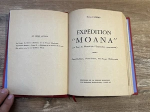 Moana Bernard Gorsky Expedition 1959 Tauchen Polynesien Karibik U-Boot - Bild 1 von 21
