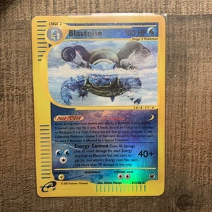 Blastoise - 37/165 - Pokemon Expedition Reverse Holo Rare Card  - Picture 1 of 8