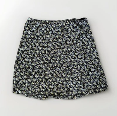 复古 Briggs New York 女式裙子 3X Ditsy 花卉 Y2K 90 年代 Grunge Festival 美国 — 第 1/4 张图片