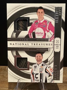 Zane Smith & Corey Lajoie 2024 Panini NASCAR National Treasures  Relic /99. WB - Picture 1 of 4