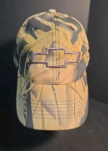 Cappello Berretto Chevrolet Chevy Bowtie Mimetico - Foto 1 di 8