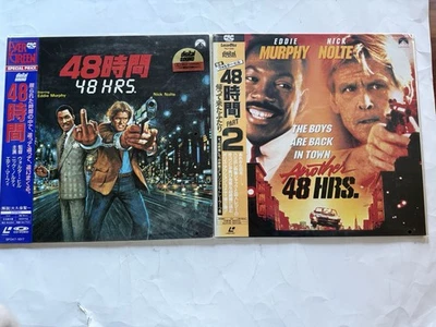 "48 Hrs." Japanese SF047-1617 Laserdisc LD And Another 48 Hrs PILF-1298 (NEW) - Image 1 of 4