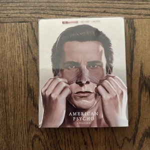 American Psycho 4K SteelBook (4K Ultra HD / Blu-ray) with Slip Cover No Digital - Picture 1 of 11