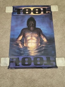 Rare 1996 TOOL Poster Creature Rising in Water Original Funky #6165 no LP or CD - Foto 1 di 19