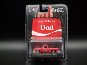 NEW 2025 M2 Machines 1973 Chevrolet Cheyenne 10 Coca-Cola Dad Square Body Truck - Picture 1 of 9