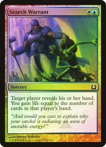MTG FOIL Search Warrant  - Return to Ravnica #193 - Picture 1 of 1