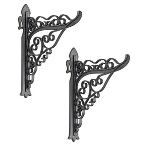 2 St. Wandhalterung für Blumen Ampel Halter Halterung Haken Kunststoff Wand - Bild 1 von 3