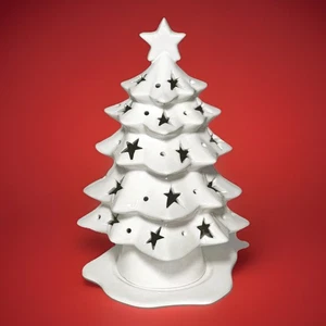 BASSANO KERAMIK Weihnachtsdekoration WEIHNACHTSBAUM -  ALBERO DI NATALE 34 cm - Bild 1 von 2