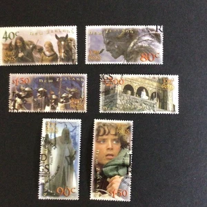 NEW ZEALAND USED CTO SET-2002 LOTR 2nd ISSUE SG 2550/5 - Picture 1 of 1
