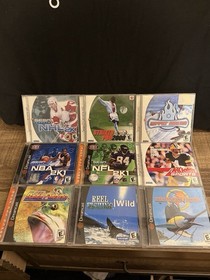 Sega Dreamcast Video Game Bundle 9 Video Games Tested and Working CIB