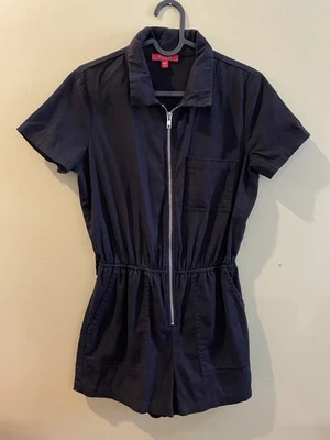 Women’s Black Guess Shorts Romper XS Mint Condition - Image 1 of 4