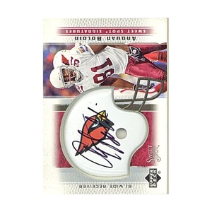 Anquan Boldin Arizona Cardinals 2005 Upper Deck Sweet Spot Signatures Card - Bild 1 von 2