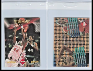 1996 Rookie Rage Time Warp Holofoil 2444/2500 John Wallace George Gervin RC - Picture 1 of 1