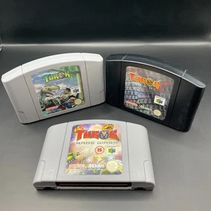Turok, Turok 2, Turok Rage Wars, Juego N64, Nintendo 64 - Imagen 1 de 2