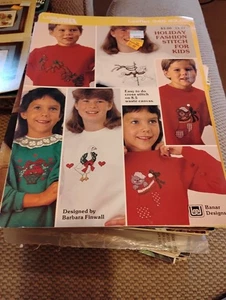Banar Designs Holiday Fashion Stitch For Kids Leadlet - Picture 1 of 2