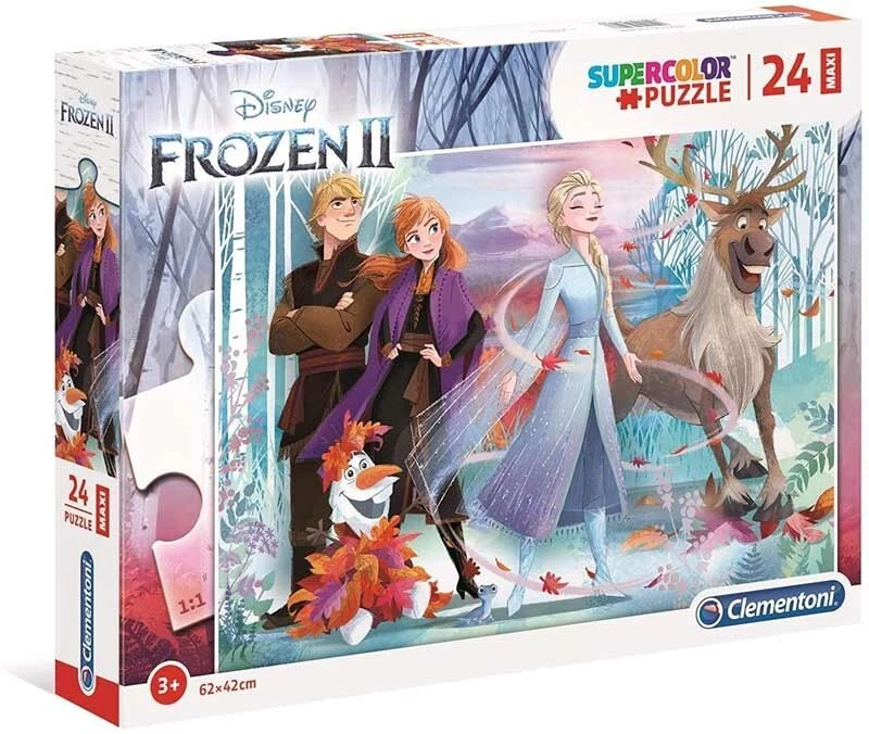 Clementoni Puzzle 24 Pz Maxi Frozen 2 28513 - Immagine 1 di 1