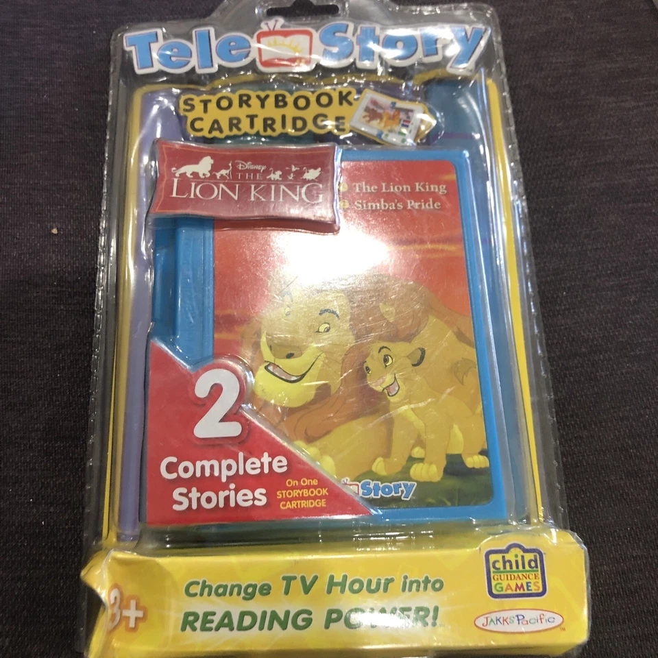 Jakks Pacific Disney The Lion King Tele Story Storybook Cartridge 2006 3