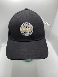 NWT PGA Legendary Brand Embroidered Adjustable Hat Cap Black Legendary Brand - Picture 1 of 10