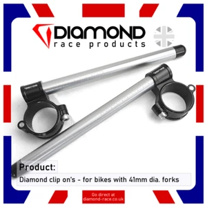 Diamante - Manubri Leggeri Clip On - 41Mm - Suzuki Sv650 - 2005-2006 - Picture 1 of 7