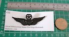 USAAF WW2 /USAF Master Pilot Wings. (Blackened) 