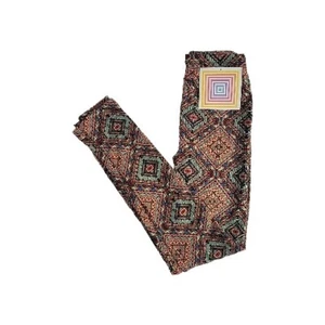 LuLaRoe Kids L/XL Leggings Beautiful Multicolor Geometric Pattern NWT - Picture 1 of 6