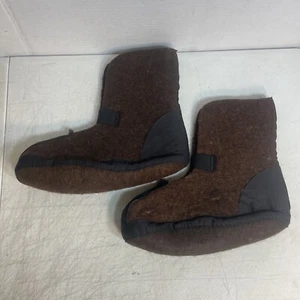 9" hohe Winterstiefel 75 % Wolle EINLAGEN warm & isolierend Herrengröße 6? Below Brown - Bild 1 von 5