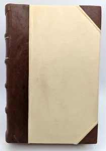 Footprints of Time ~ Charles Bancroft ~ 1880 Leather American History Antique - Picture 1 of 15