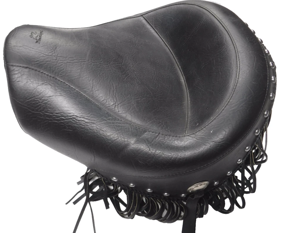 Mustang 1998-2003 HONDA 750 SHADOW ACE FLECOS TACHONADOS NEGRO ASIENTO DELANTERO SOLO X11G Foto 1 de 4