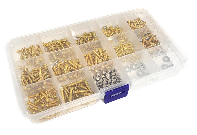 RC Model Gold Color M3 Metric Size Screw & Hardware Maintenance Kit - Image 1 of 1