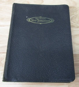 Vintage New Testament & Psalms Holman Self Pronouncing Red Letter Edition 1930s - Bild 1 von 14