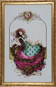 MD145 "RAPUNZEL" Mirabilia Chart and Embellishment with Special Threads - Picture 1 of 2