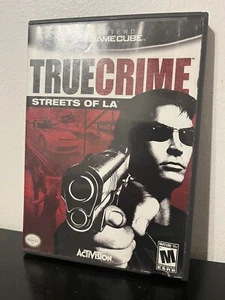 True Crime Streets of LA Los Angeles (GCN Nintendo GameCube 2003) Missing Manual - Picture 1 of 4