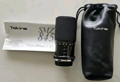 Lentes de câmeras manuais Inc Tamron, Tokina e Pentacon funcionando mecanicamente - Imagem 1 de 4