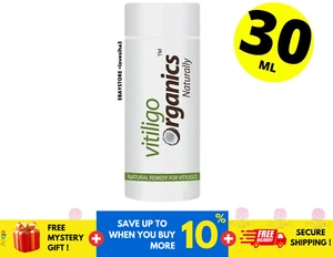 Vitiligo orgánico para manchas blancas reparación de la piel pigmentación reenvasado - 30 ml - Imagen 1 de 8