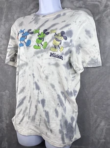 Junk Food Clothing Mickey Mouse Regenbogenfarbenes T-Shirt Damen Small - Bild 1 von 10