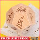 Wood Food Dice Movie Food Decider Foodie Naughty Wooden Dice Gifts for Him Her