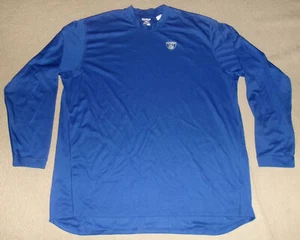 TEAM-ISSUED Authentic REEBOK PlayDry LEE EVANS Blue TRAINING/Workout SHIRT 2XL - Picture 1 of 4