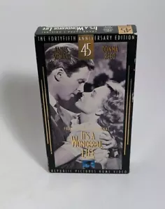 Its a Wonderful Life (VHS, 45th Anniversary Edition) - Picture 1 of 5