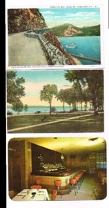 3 Early New York PC Storm King Rd, Lake Shore Drive & Morgia's  Restaurant - Picture 1 of 1
