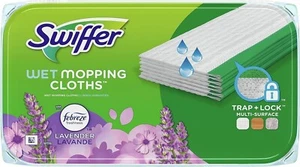Swiffer Sweeper Wet Mopping Pad Refills for Floor Mop with Febreze Lavender Scen - Picture 1 of 5