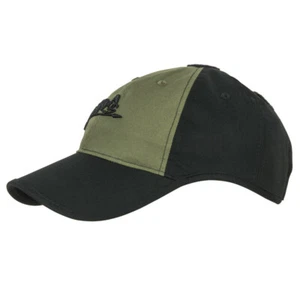 Helikon-Tex BBC Logo Baseball Cap Black / Olive Green Ripstop - Bild 1 von 8