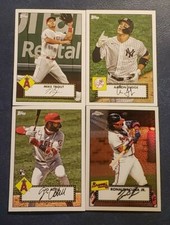 2021 Topps Series 1 Topps 1952 Redux with Chrome and Rookies You Pick the Card