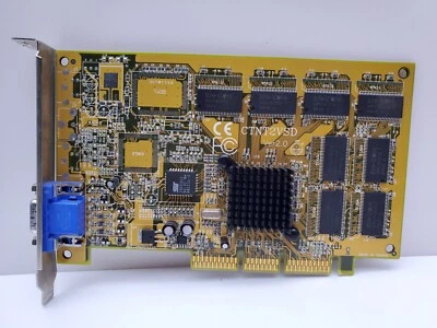 Nvidia CTNT2VSD TNT2 M64 32MB AGP Graphics Card - Image 1 of 4