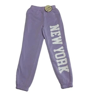 Violet Skye Jogginghose Mädchen lila Größe Small 7 New York Taschen neu mit Etikett - Bild 1 von 6